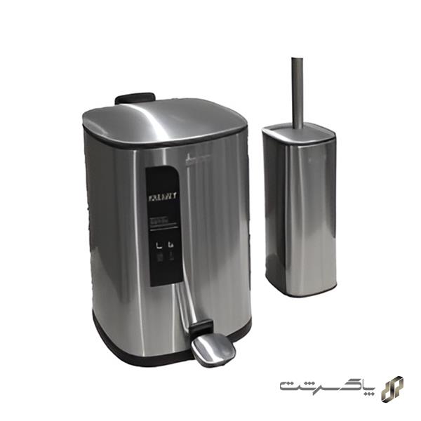 سطل و برس توالت ولانو S1046/SS برند اسمارت