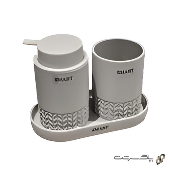 ست اکسسوری 3 تکه رابی S9408/Cream برند اسمارت 