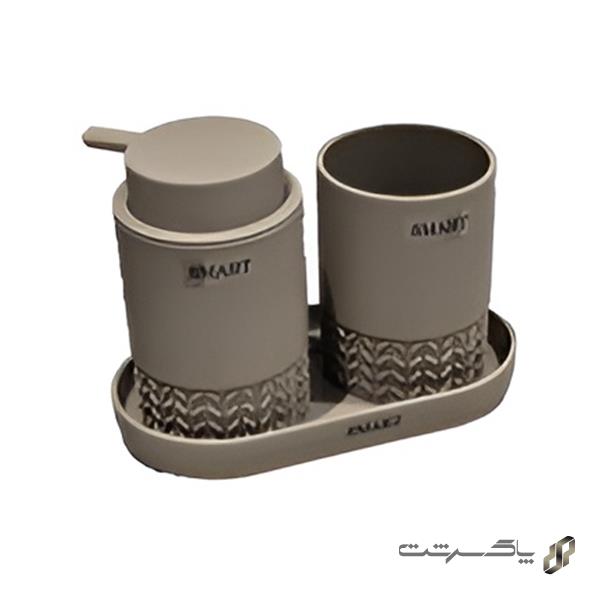 ست اکسسوری 3 تکه رابی S9408/Mocha برند اسمارت 
