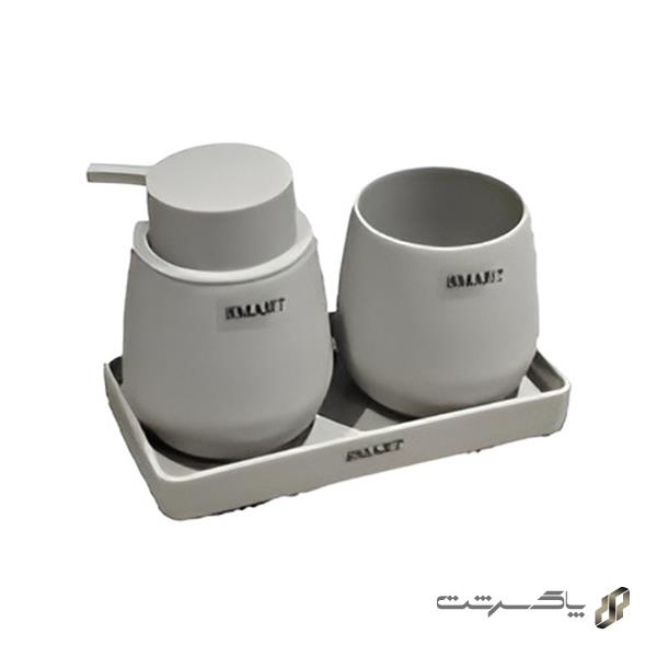 ست اکسسوری 3 تکه آلوین S9021/Cream برند اسمارت