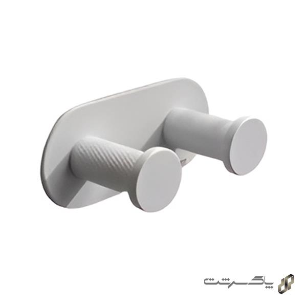 قلاب دو شاخه چسبی S802/WH برند اسمارت
