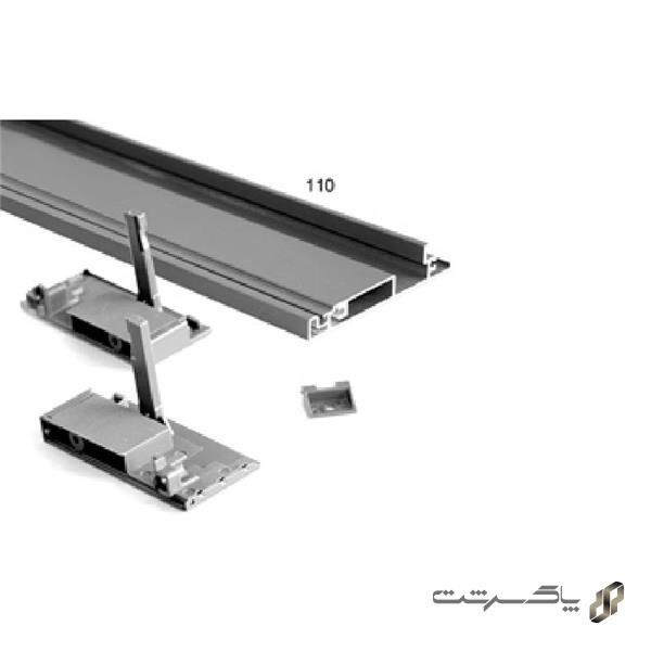 لوازم اینر ریل اسلیم کوتاه با فرانت آلومینیوم فانتونی B491   