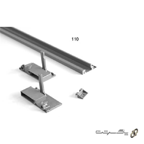 لوازم اینر ریل اسلیم با براکت شیشه جلو کوتاه فانتونی B493