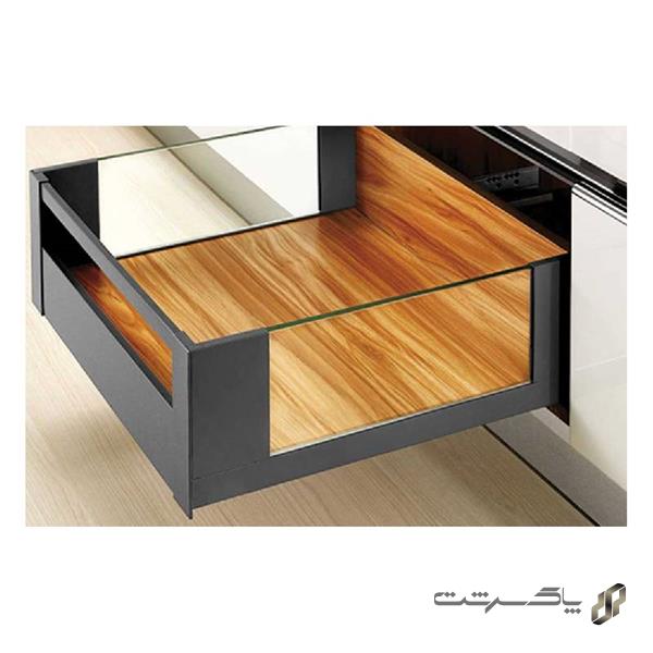 ریل بدنه دار اسلیم شیشه اینر با فرانت شیشه بلند فانتونی B518