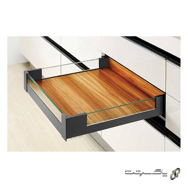 ریل بدنه دار اسلیم شیشه اینر با فرانت شیشه کوتاه فانتونی B521