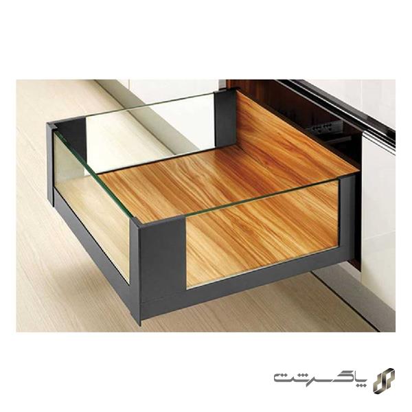 ریل بدنه دار اسلیم شیشه اینر با فرانت شیشه بلند فانتونی B528