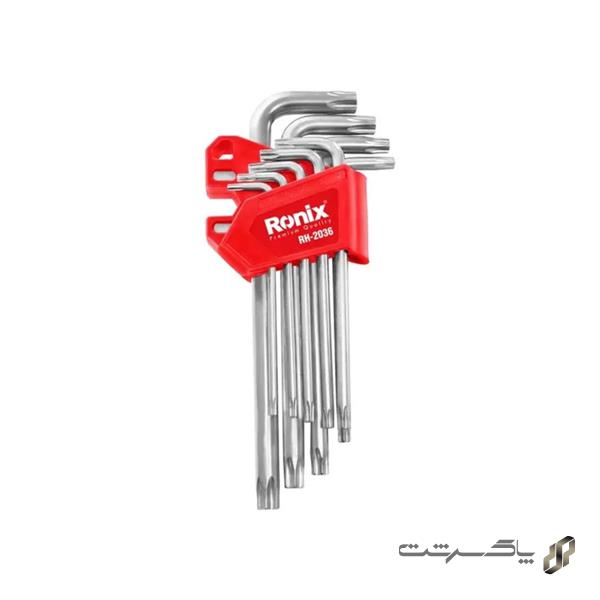 ست آلن ستاره ای 9 عددی بلند مگنتی رونیکس RH-2036