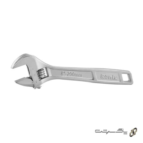 آچار فرانسه سایز 8 مدل کروم رونیکس RH-2431