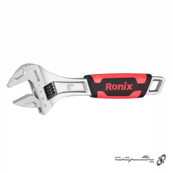 آچار فرانسه سایز 6 روکش دار رونیکس RH-2440