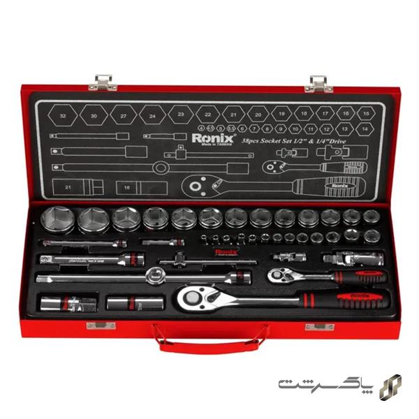 مجموعه بکس 38 عددی رونیکس RH-2638