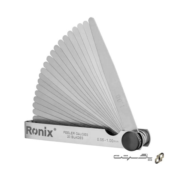 آچار فیلر 20 تیغ رونیکس RH-2698