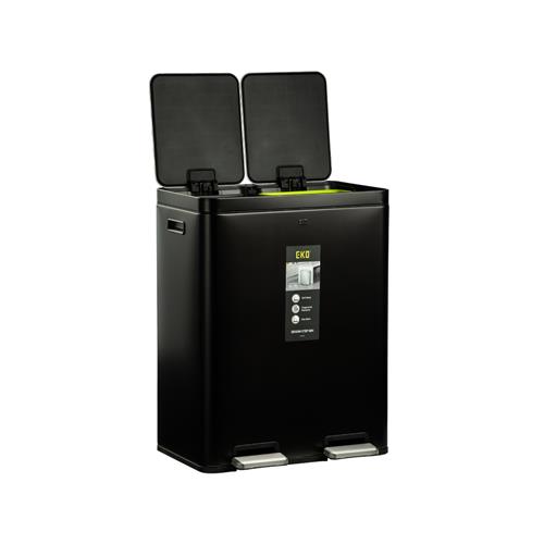 سطل دو مخزنه و دو پداله E9248P-MBS30+30L برند اکو