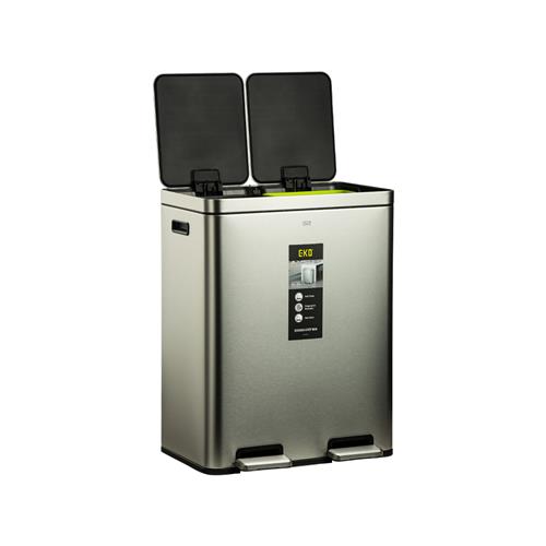 سطل دو مخزنه و دو پداله E9248MMT30+30L برند اکو