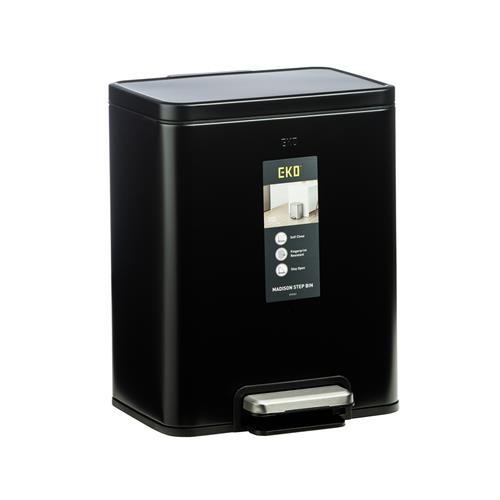 سطل مستطیلی مادیسون E9361P-BL-20L برند اکو