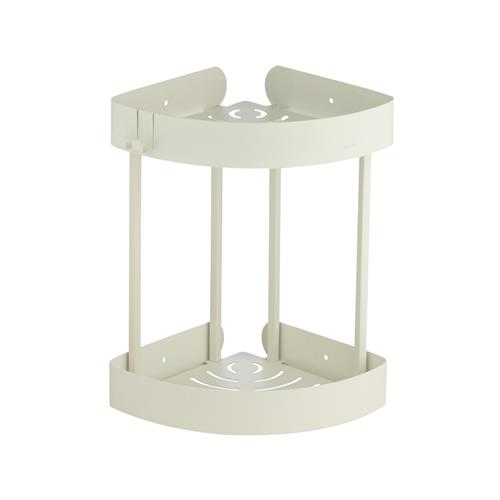 شلف کنج دیواری دو طبقه S1012/WH برند اسمارت