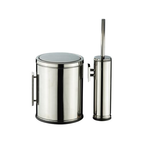 سطل و برس توالت رومانا S905W/Mirrorw برند اسمارت