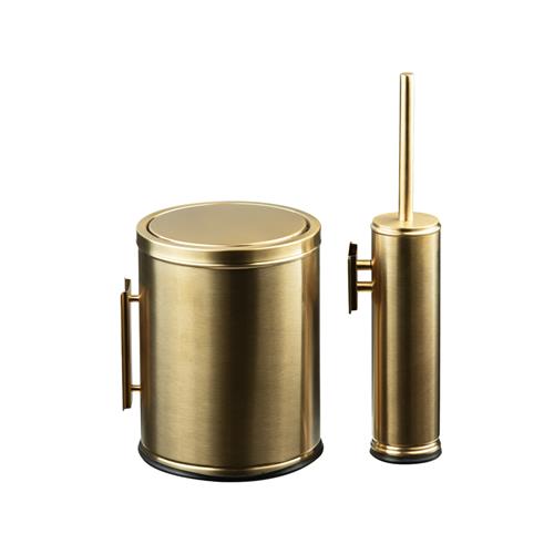 سطل و برس توالت رومانا S905W/Brushgolden برند اسمارت