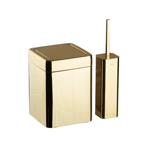 سطل و برس توالت S606/GO برند اسمارت