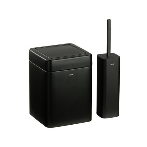 سطل و برس توالت S606/BL برند اسمارت