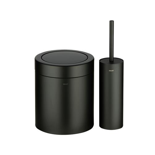 سطل و برس توالت S505/BL برند اسمارت