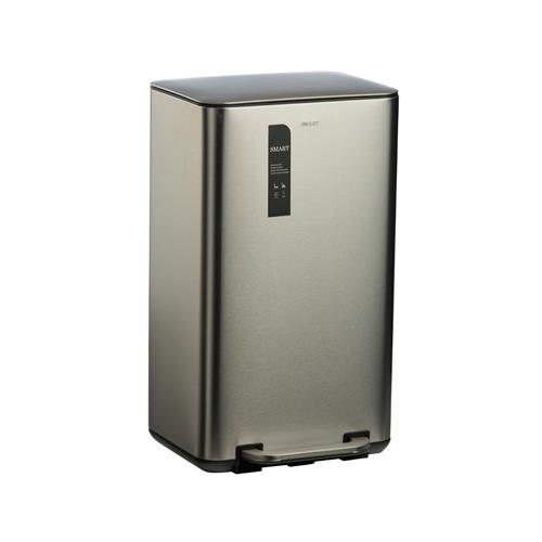 سطل فیونا S6976-Gunmetal-30L برند اسمارت