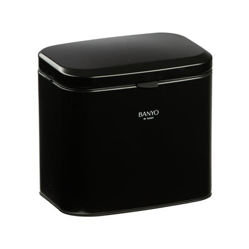 سطل کابینتی نیلا S6605-Mattblack-4L برند اسمارت