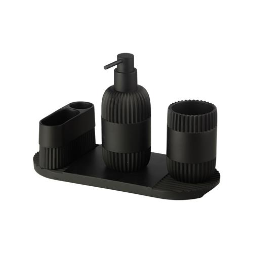 ست اکسسوری 4 تکه رزین SAD-254D/BL برند اسمارت