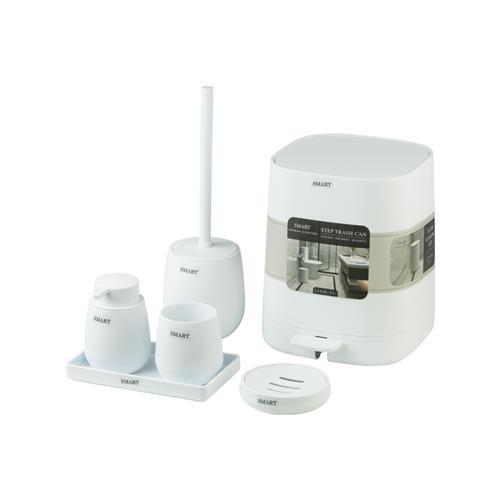 ست اکسسوری سرویس بهداشتی 6 تکه SAlvin/WH برند اسمارت