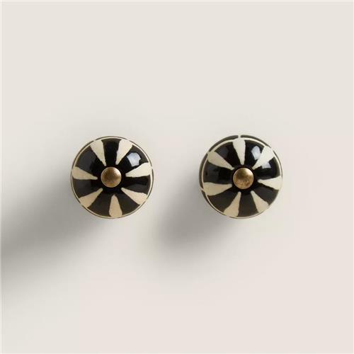 دستگیره کمد گرد خط‌دار 3345 برند زاراهوم