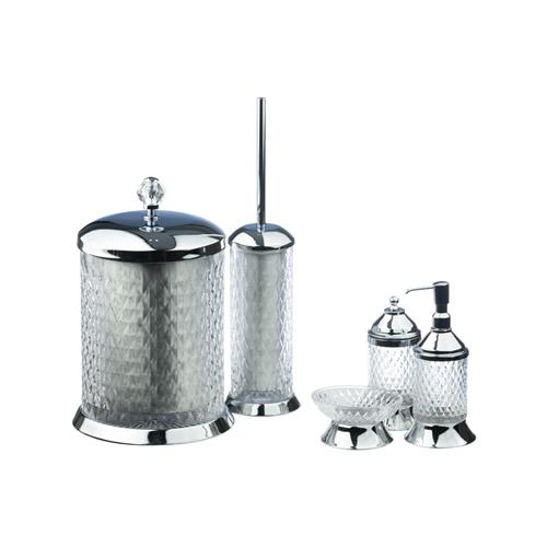 ست اکسسوری سرویس بهداشتی 5 تکه آچیلا B5060/CR برند دفنه بانیو