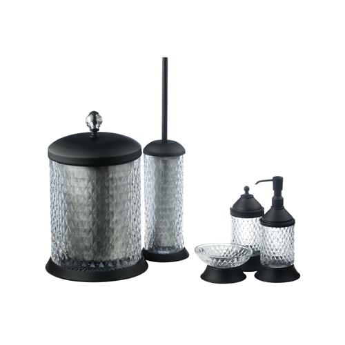 ست اکسسوری سرویس بهداشتی 5 تکه آچیلا B5060S/BL برند دفنه بانیو