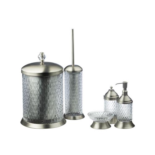 ست اکسسوری سرویس بهداشتی 5 تکه آچیلا B5060ST/BN برند دفنه بانیو
