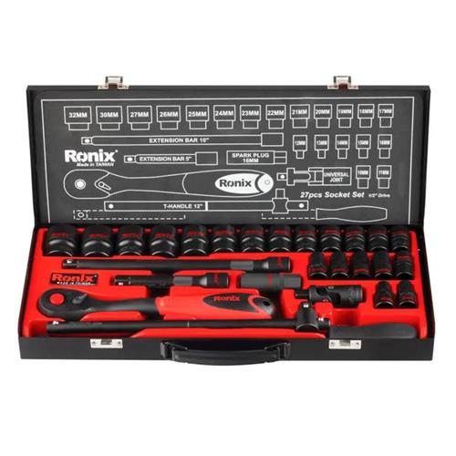 مجموعه بکس 27 عددی 1/2 اینچ رونیکس RH-2627