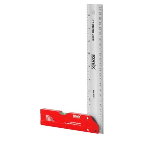 گونیا 25 سانتی‌متر تراز دار رونیکس RH-9725